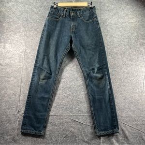 Levi's Men's Dark Wash 508 Regular Tapered Fit Faded Denim Blue Size 28x30‎